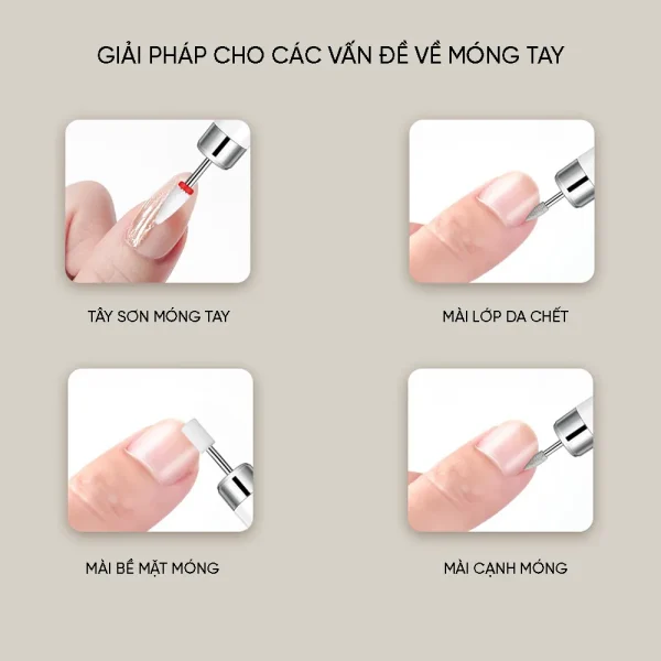 Máy Làm Móng Vinail - Thiết Bị Chuyên Dụng Cho Thợ Nail & Làm Đẹp Tại Nhà Hot Nhất 2025 - Hình ảnh 3