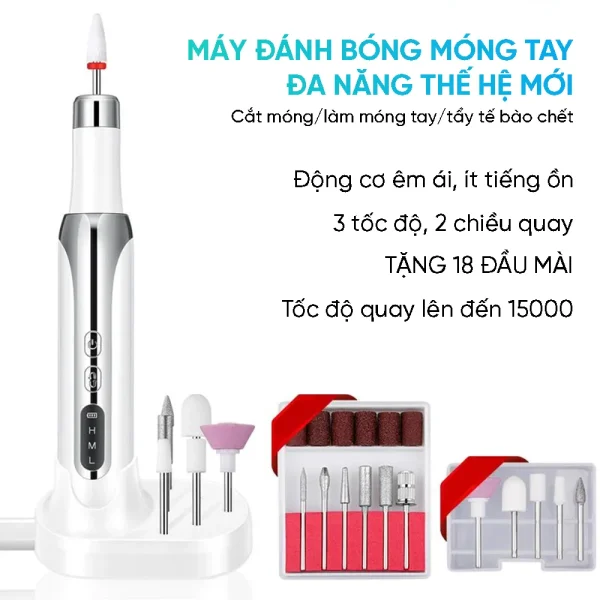 Máy Làm Móng Vinail - Thiết Bị Chuyên Dụng Cho Thợ Nail & Làm Đẹp Tại Nhà Hot Nhất 2025 - Hình ảnh 4