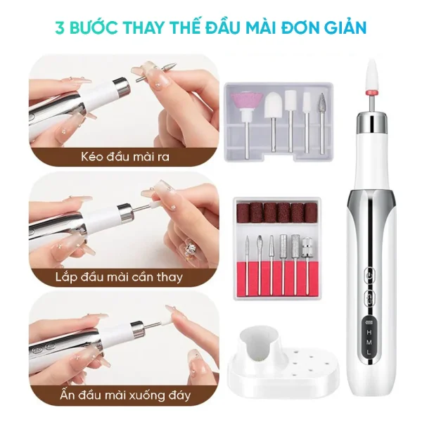 Máy Làm Móng Vinail - Thiết Bị Chuyên Dụng Cho Thợ Nail & Làm Đẹp Tại Nhà Hot Nhất 2025 - Hình ảnh 5