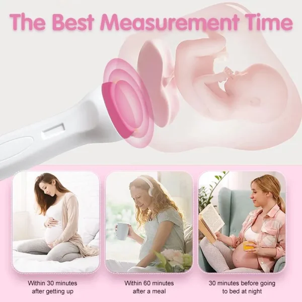 Máy Đo Tim Thai Tại Nhà Fetal Doppler – Giải Pháp Nghe Nhịp Tim Thai An Toàn, Hiệu Quả Cho Mẹ Bầu Tốt Nhất 2025 - Hình ảnh 6